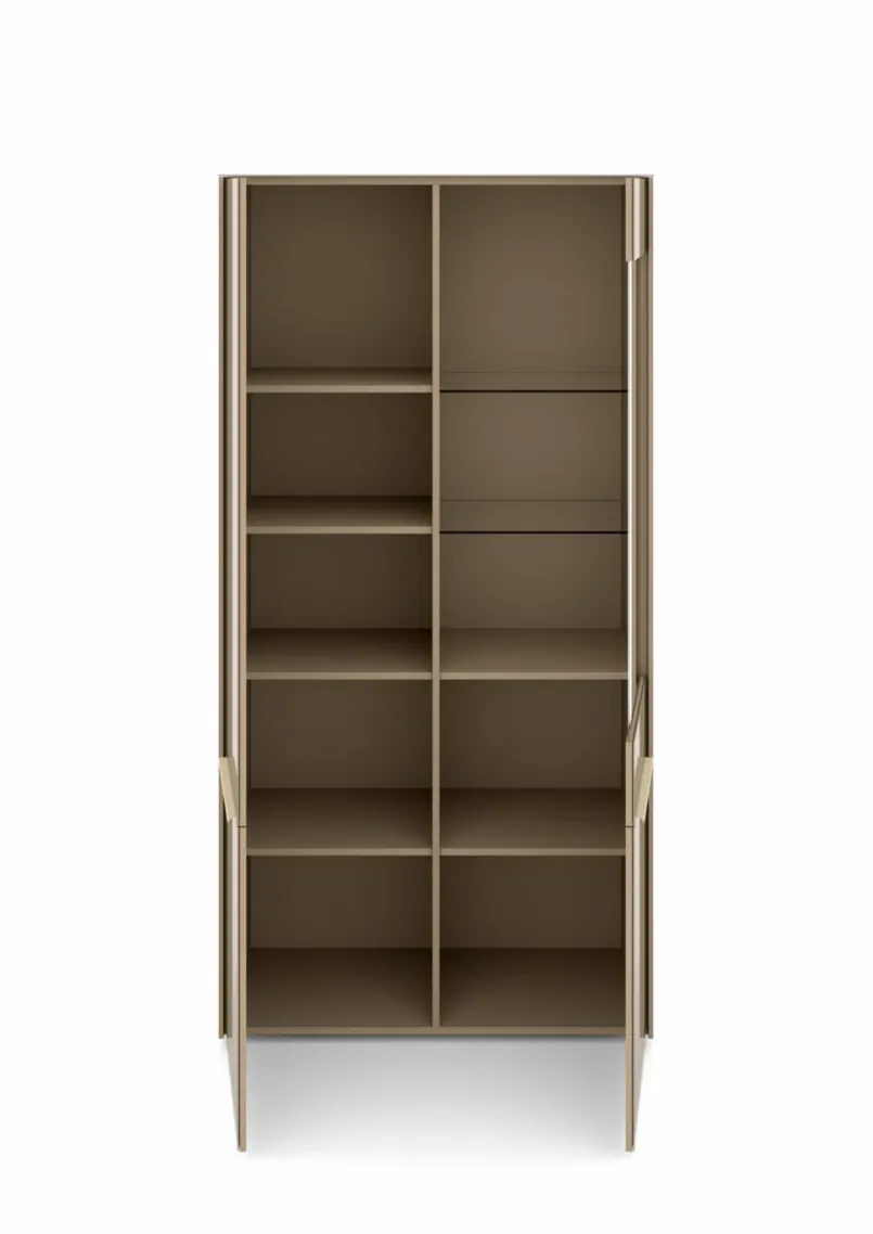Vitrinen|Vitrinen|set one by Musterring Vitrine Reno Taupe