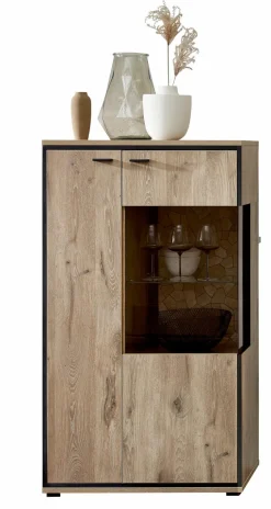 Wohnconcept Vitrinen|Vitrinen-Vitrine Ruben Eiche
