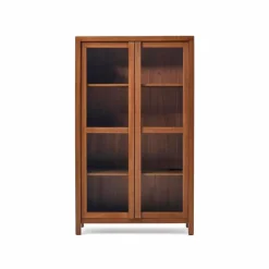 Kave Home Vitrinen|Vitrinen-Vitrine Sashi Teak