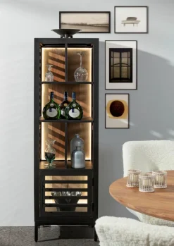 Vitrinen|Gutmann Factory Vitrine Showcase Schwarz