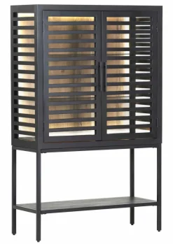 Gutmann Factory Vitrinen-Vitrine Showcase Schwarz