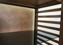 Gutmann Factory Vitrinen-Vitrine Showcase Akazie