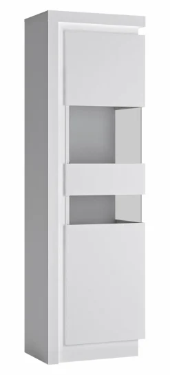 Vitrinen|Vitrinen|Wójcik Vitrine 1-trg. Lyon Weiß