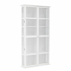 DAHEIM Vitrinen|Vitrinen-Vitrine Wila Weiß
