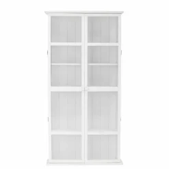 DAHEIM Vitrinen|Vitrinen-Vitrine Wila Weiß