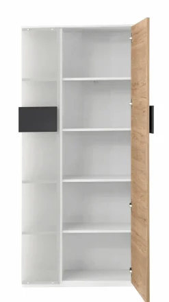 Kinderzimmer Schränke|Kinderzimmer Schränke|Röhr Vitrinenschrank Clip Eiche