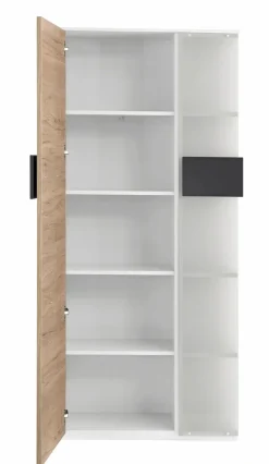 Röhr Kinderzimmer Schränke|Kinderzimmer Schränke-Vitrinenschrank Clip Eiche