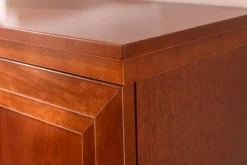 Vitrinen|Wehrsdorfer Vitrinenschrank Kent Cognac