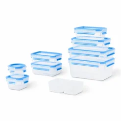 Vorratsdosen|Lunchboxes|emsa Vorratsdose Clip & Close 9tlg. Blau