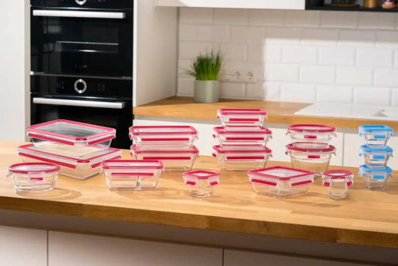 emsa Vorratsdosen|Lunchboxes-Vorratsdose Clip&Close 800 ml Rot