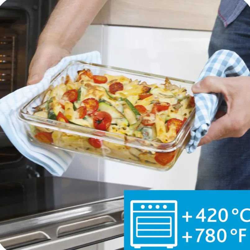 emsa Vorratsdosen|Lunchboxes-Vorratsdose Clip&Close 800 ml Rot
