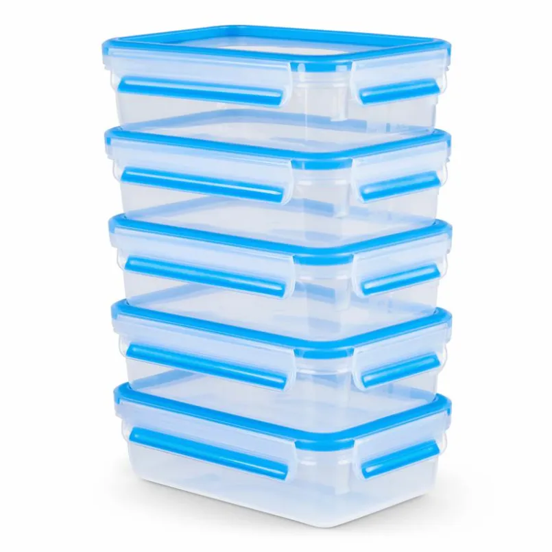 Lunchboxes|Vorratsdosen|emsa Vorratsdose Clip&Close 5tlg. Blau
