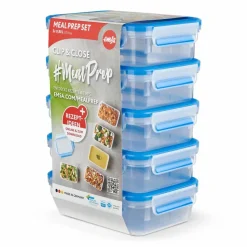 Lunchboxes|Vorratsdosen|emsa Vorratsdose Clip&Close 5tlg. Blau