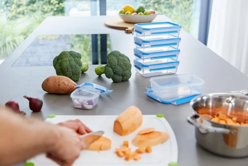 Lunchboxes|Vorratsdosen|emsa Vorratsdose Clip&Close 5tlg. Blau