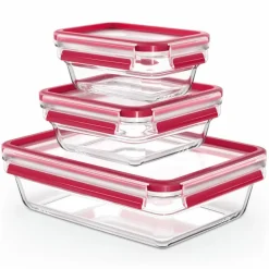 Lunchboxes|Vorratsdosen|emsa Vorratsdose Clip&Close 3tlg. Rot