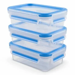 emsa Vorratsdosen|Lunchboxes-Vorratsdose Clip&Close 3tlg. Blau