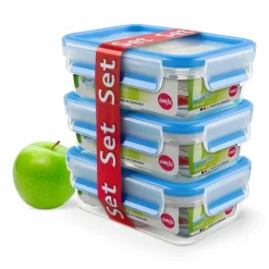 emsa Vorratsdosen|Lunchboxes-Vorratsdose Clip&Close 3tlg. Blau