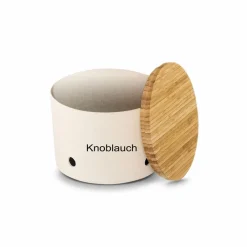 magu Vorratsdosen-Vorratsdose Knoblauch Ø 16 cm Off White