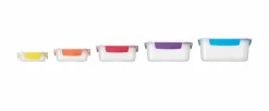 Joseph Joseph Vorratsdosen|Kaffee & Tee-Vorratsdose Nest Lock 5tlg. Bunt