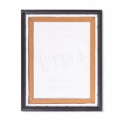 Bilder Mit Rahmen| Wandbild 40 x 50 cm Spruch II Weiß