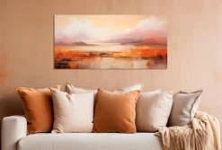 Wandbild 55 x 115 cm Abstract Landscape I<EUROART New