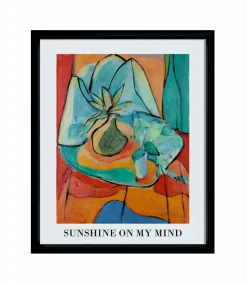 Bilder Mit Rahmen| Wandbild 43,2 x 53,2 cm Abstrakt Bunt