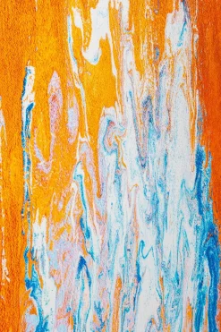 Bilder Mit Rahmen|KARE DESIGN Wandbild 120 x 180 cm Artistas Orange