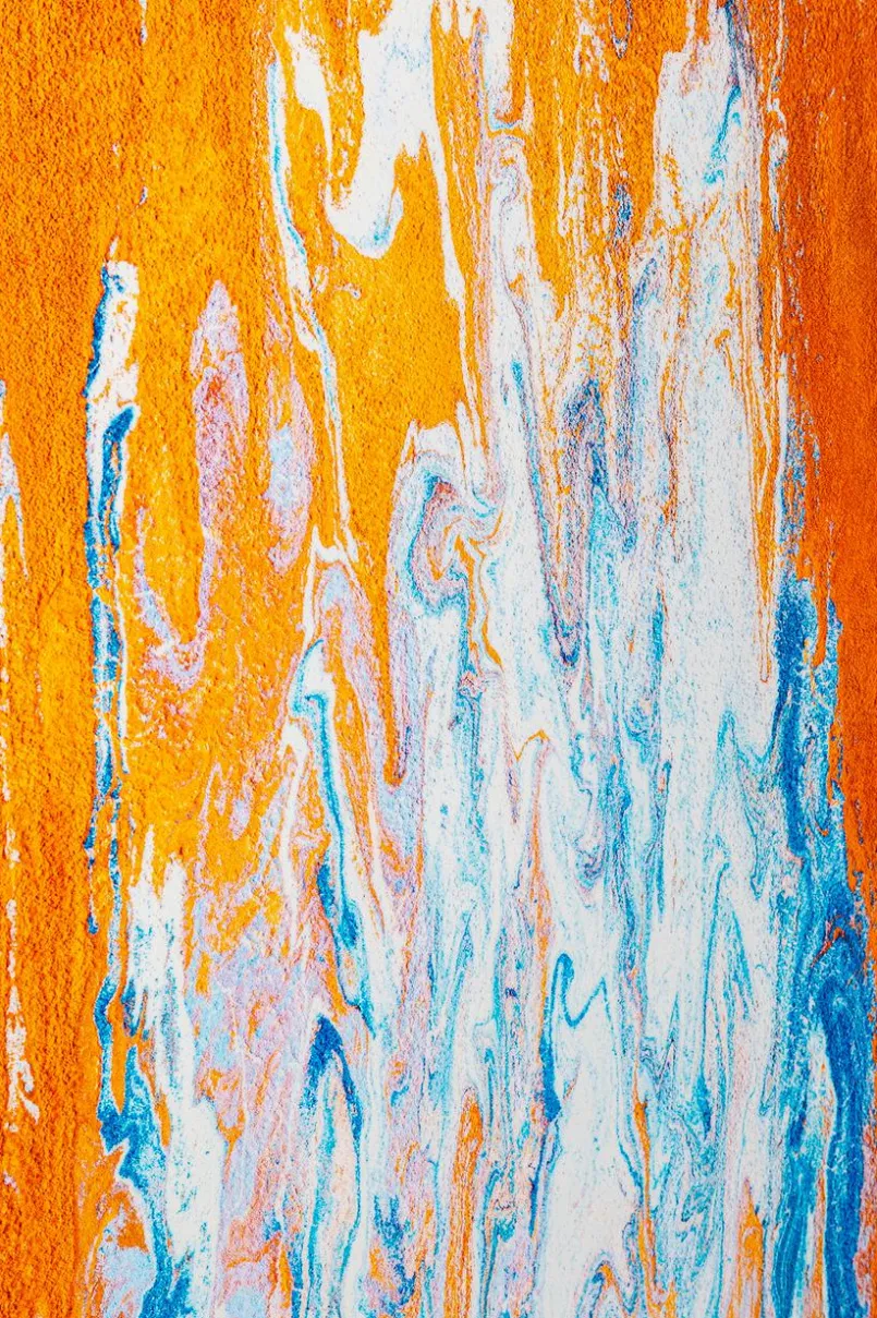 Bilder Mit Rahmen|KARE DESIGN Wandbild 120 x 180 cm Artistas Orange