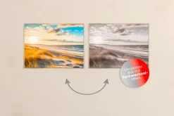 Bilder Mit Rahmen|EUROART Wandbild 60 x 80 cm Baltic Sea IV Blau