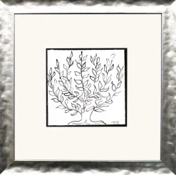 Bilder Mit Rahmen| Wandbild 62 x 62 cm Baum Weiß