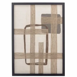 Bilder Mit Rahmen|DAHEIM Wandbild 50 x 70 cm Bie Braun