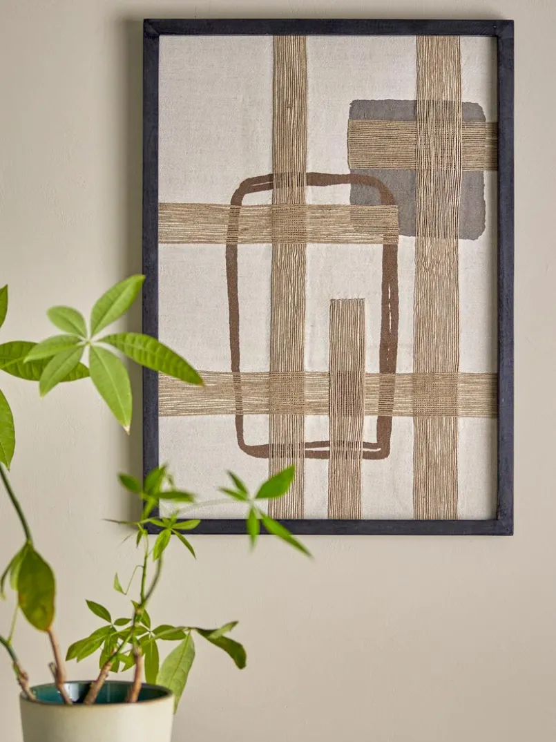Bilder Mit Rahmen|DAHEIM Wandbild 50 x 70 cm Bie Braun