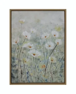 Bilder Mit Rahmen| Wandbild 32,1 x 42,1 cm Blumenwiese Grün