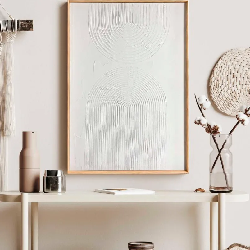 Bilder Mit Rahmen|Reinders Wandbild 50 x 70 cm Bows Beige