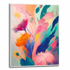 Bilder Mit Rahmen|Reinders Wandbild 40 x 50 cm Breamy Flowers Bunt