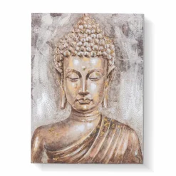 Wandbild 60 x 80 cm Buddha< New