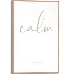 Bilder Mit Rahmen|Reinders Wandbild 20 x 30 cm Calm Beige