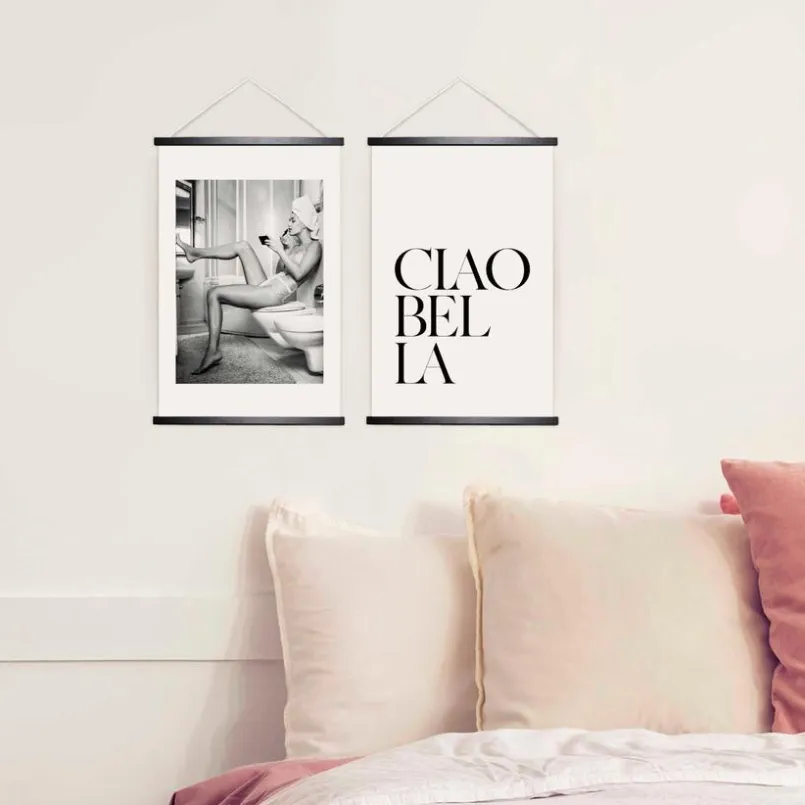 Bilder Ohne Rahmen|Reinders Wandbild 20 x 30 cm Ciao 4tlg. Weiß
