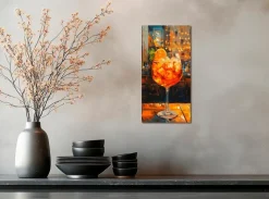 Wandbild 20 x 40 cm Colourful Cocktails IX<EUROART New