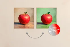 Wandbild 30 x 30 cm Colourful Fruits I<EUROART Discount