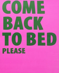 KARE DESIGN Bilder Ohne Rahmen|Bilder Nach Themen-Wandbild 40 x 50 cm Come Back To Bed 56300 Pink