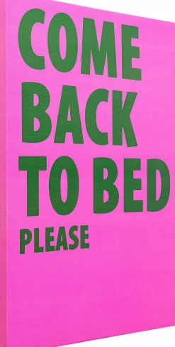 KARE DESIGN Bilder Ohne Rahmen|Bilder Nach Themen-Wandbild 40 x 50 cm Come Back To Bed 56300 Pink