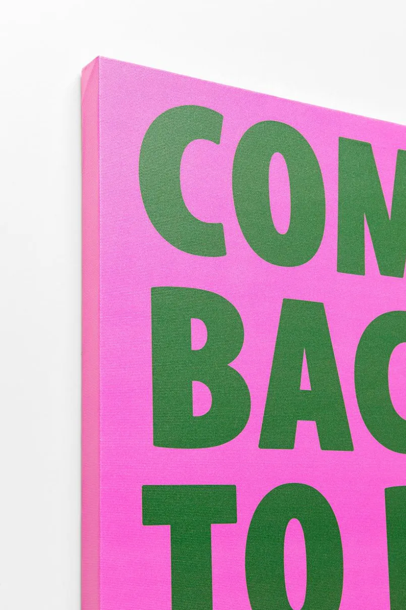 KARE DESIGN Bilder Ohne Rahmen|Bilder Nach Themen-Wandbild 40 x 50 cm Come Back To Bed 56300 Pink
