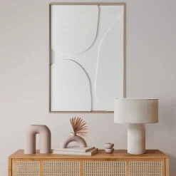 Reinders Bilder Mit Rahmen-Wandbild 50 x 70 cm Connected Beige