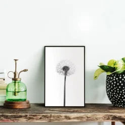 Bilder Mit Rahmen|Reinders Wandbild 20 x 30 cm Dandelion Bunt