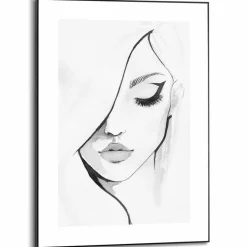 Reinders Bilder Mit Rahmen|Bilder Nach Themen-Wandbild 50 x 70 cm Female Weiß