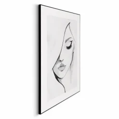 Reinders Bilder Mit Rahmen|Bilder Nach Themen-Wandbild 50 x 70 cm Female Weiß