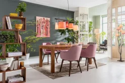 KARE DESIGN Bilder Ohne Rahmen|Bilder Nach Themen-Wandbild 120 x 90 cm Flamingo Meeting Rosa