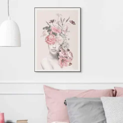 Reinders Bilder Mit Rahmen-Wandbild 50 x 70 cm Floral Lady Sweet Rosa