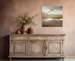 Wandbild 50 x 50 cm Golden Beach II<EUROART Hot